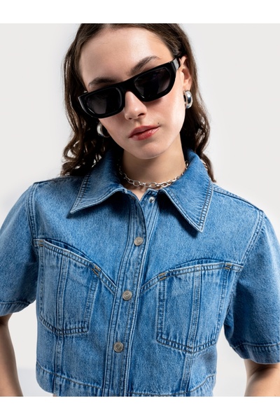 Loft Regular Fit Kadın Gömlek K.kol