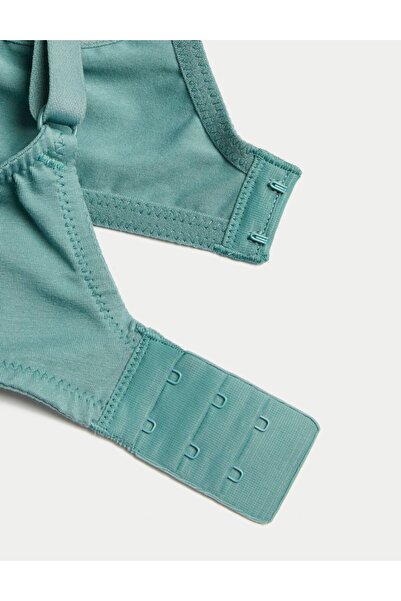 Marks & Spencer 3'lü Destekli Pamuklu T-Shirt Sütyeni Seti