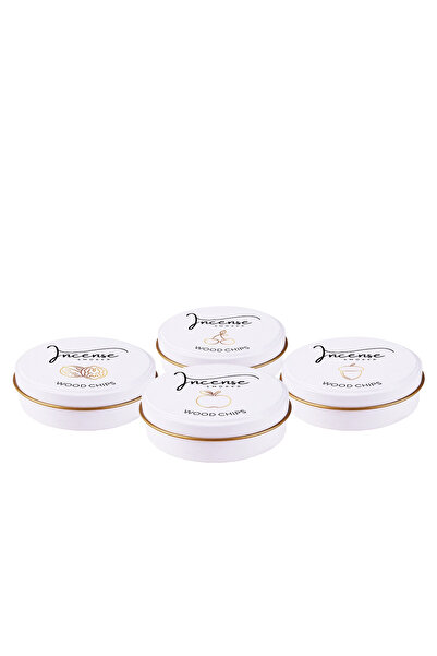 İnsence Smoker رقائق الجوز والبلوط والكرز والتفاح 4×25 جرام (تستخدم كمواد مدخ...