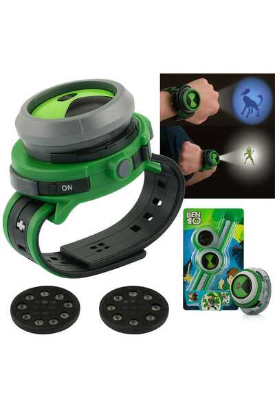 KİNKU Benten Omnitrix Saat Ben10 Projektörlü