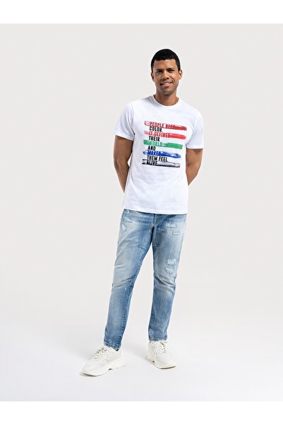 Loft Ανδρικό μπλουζάκι κανονικό μανίκι