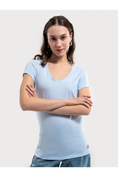 Loft Γυναικείο μπλουζάκι Regular Fit με μανίκια