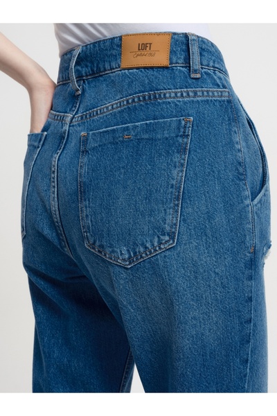 Loft Regular Mom Regular Fit Kadın Pantolon