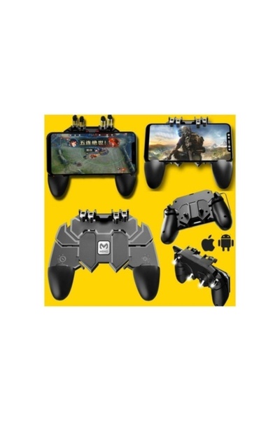 Genel Markalar Pubg Mobile Gamepad Kontroller 6 Parmak Kullanım Ak 66 Yeni Ürün