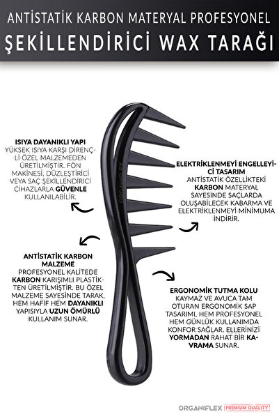 organiflex Антистатичний вуглецевий формувач з широким інтервалом воскового г...