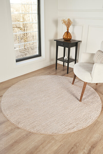 Esperya Home Vesna Modern Dokuma Halı Bej Yumuşak Dokulu Premium Salon Oturma...