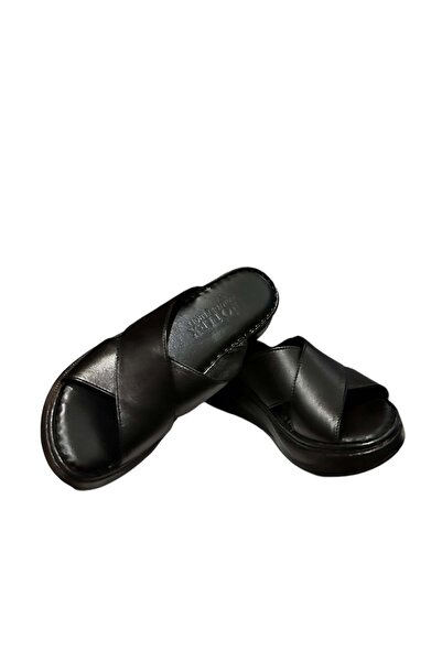 Kristal Kr.44 Ανατομική σόλα εσωτερικά και εξωτερικά Γυναικείες παντόφλες από γνήσιο δέρμα