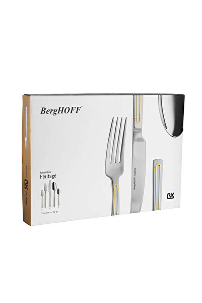 Berghoff Essentials 18/10 Stainless Steel - 30 Piece Spoon Knife Set, 6 Person Heritage