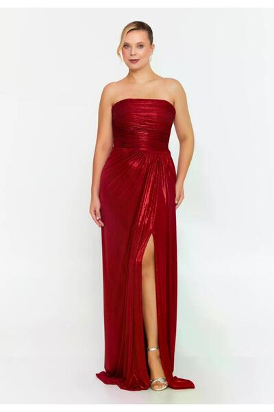 MAXXE 6044SIM STRAPTEZ LAME ELBİSE