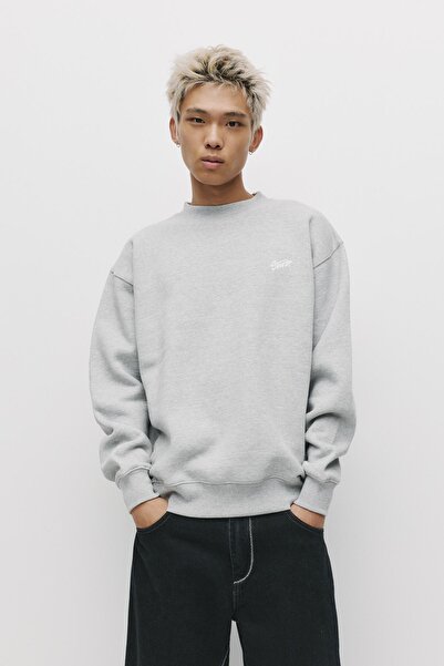 Pull & Bear STWD bisiklet yaka sweatshirt