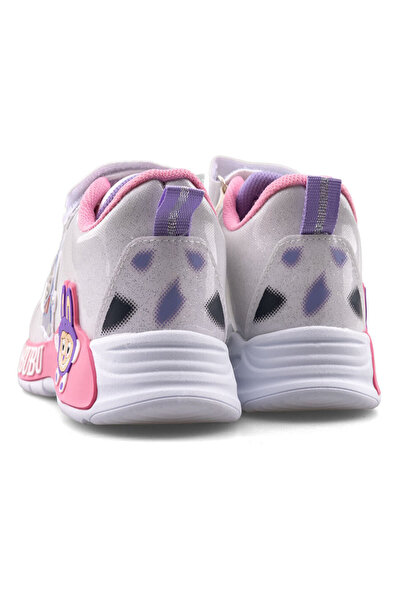 aag tekstil Labubu Işıklı Kız Çocuk Spor Ayakkabısı Kaymaz Poli Taban 26 - 30 Numara Yeni Sezon