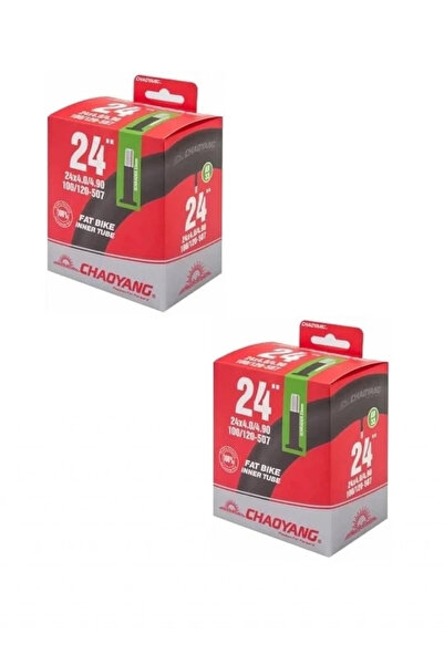 Chaoyang 24 Jant 24x4.0/4.9 (100/120-507) Fat Bike İç Lastiği AV 33 mm Kalın ...