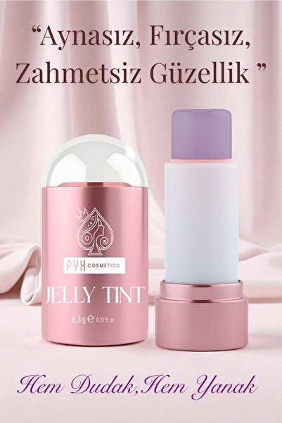 PYX Cosmetics JELLY TİNT / Dudak ve Yanak Renklendirici jel Allık - 4 Lila