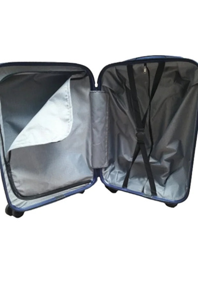 ÖNTAN mor 4 Teker Kumaş Valiz