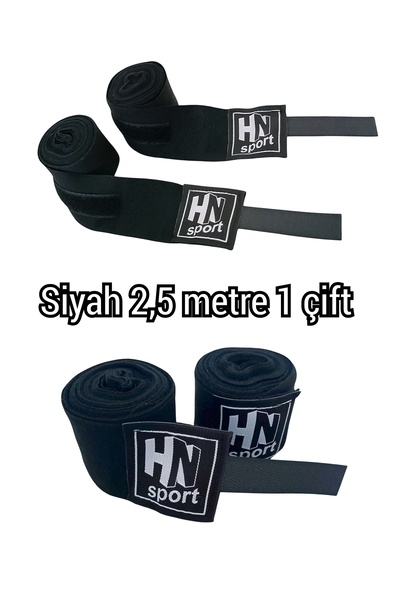 hn sport Boks Kick Boks Muay Thai Wushu Tüm Sporlar için Çocuk El Bandajı 2,5 m X 2 Adet Elastik Boks Bandajı