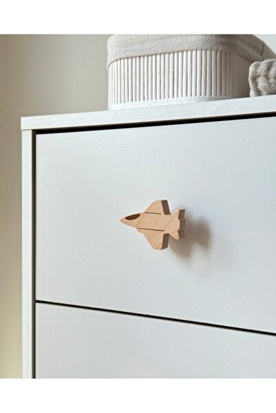 MİESSA 2 Adet! Bebek Odası Ahşap Çekmece/dolap Kulpu, Figürlü Kulp, Bebek Çoc...