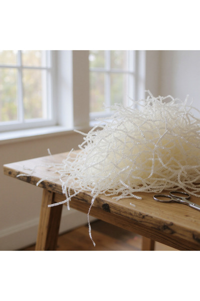 Kağıtmarket powered by Nota 500 Gr Zigzag Kırpık Kağıt , Kırpıntı Kağıt * Ekru / Krem