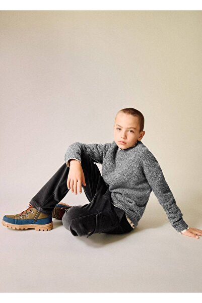 MANGO Kids Kırçıllı triko kazak