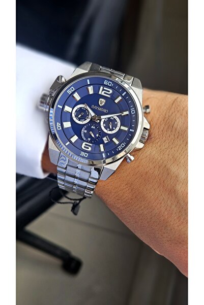 Raymond Rym-4702 Men's Sports Watch Ss-Bl