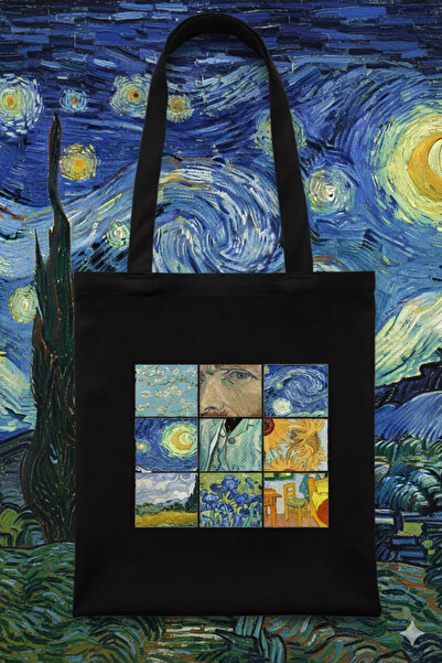 Boom town Van Gogh Cloth Bag