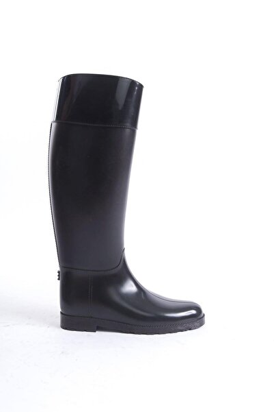 Mubiano MBTB2028-S Kadın Siyah Yağmur Çizmesi