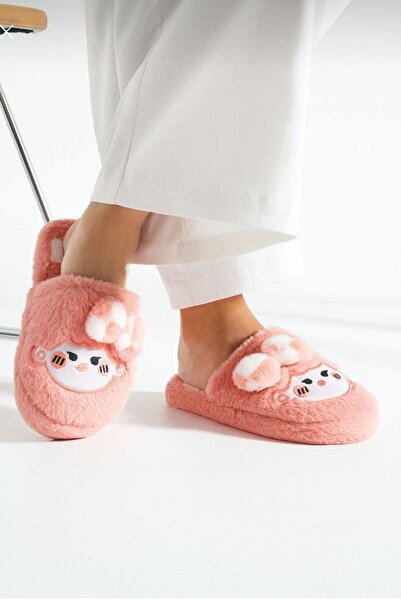 STOCON Παπιγιόν Λούτρινες Χειμερινές Γυναικείες Παντόφλες Παντόφλες Παντόφλες Παντόφλες Μπούκαλας STC1172