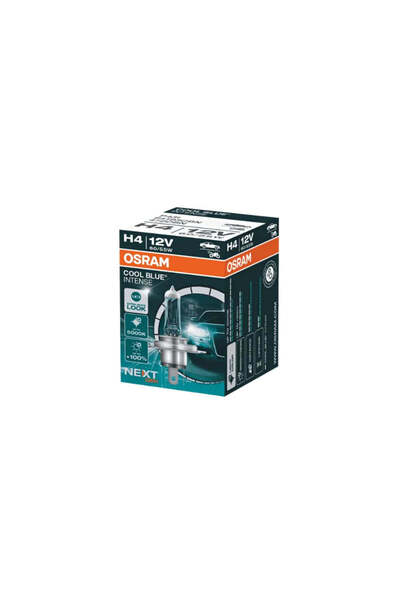 Osram Halogen headlight bulb H4 Cool Blue Intense Next Generation +100 60/55w 12v 64193CBN