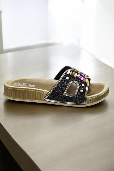 ISPARTALILAR 45559 Καθημερινές γυναικείες παντόφλες άνετη πέτρα σόλας