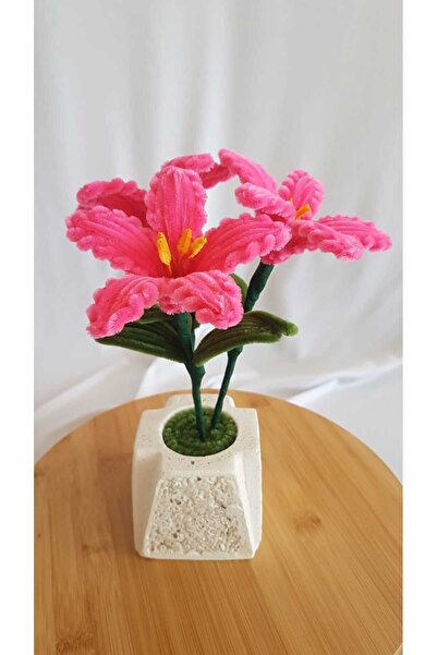 Badem Hediyecilik زهرة الزنبق أزرق بلون الكوبالت