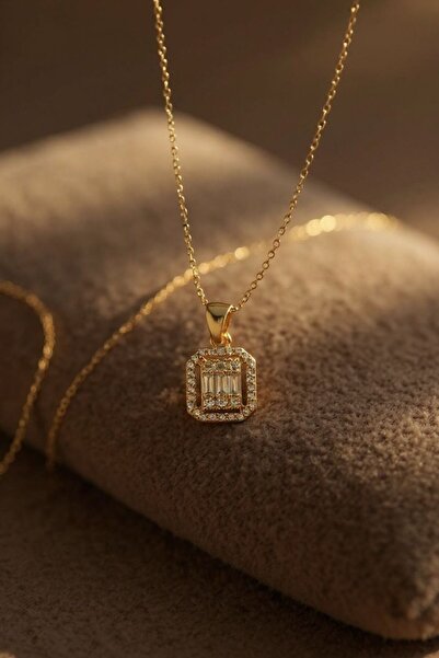 Çgk Çiğdem Gürel Kuyumculuk Altın Baget Kolye