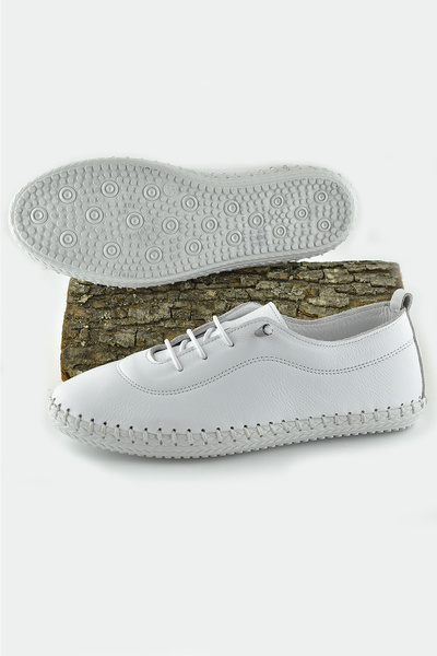 ISPARTALILAR 185a Talpă ortopedică Pantofi de damă din piele naturală zilnică Balerini din piele