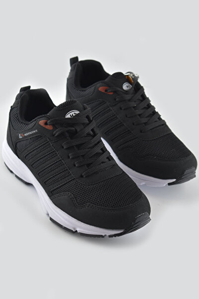 M.P. Mp 6803 Ortopedik Taban Siyah Unisex Spor Ayakkabı Hafif Eva Taban