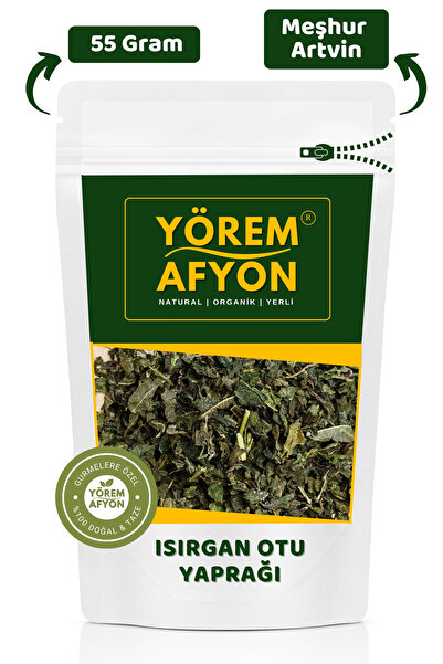 Gülçehre Artvin Yöresinden Doğanın Yeşil Mührü Hakiki Isırgan Otu Yaprağı, Yakan Ot {Urtica Dioica} | 55Gr.