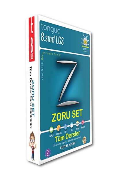 Tonguç Yayınları 8. Sınıf Lgs Zoru Bankası Tüm Dersler Seti Yeni !