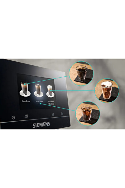 Siemens TP713R19 Tam Otomatik Kahve Makinesi EQ700 classic Piyano siyah