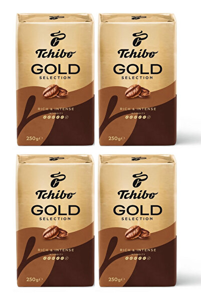 Tchibo Gold Selection Öğütülmüş Filtre Kahve 4 X 250 Gr