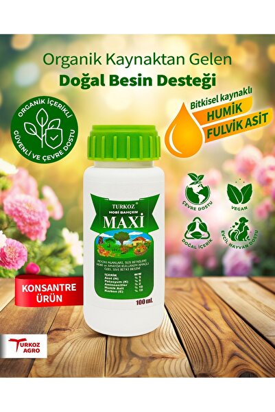 TURKOZ® AGRO TARIM TURKOZ MAXİ HUMİK-FULVİK ASİT (BİTKİSEL KAYNAKLI) Hobi kul...