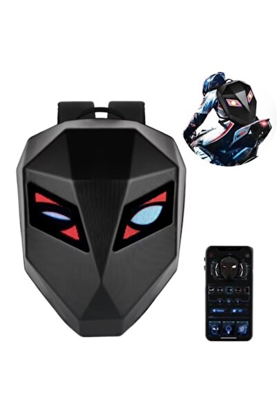 KASEVY Rucsac modern pentru motocicletă, Crelander, cu ecran LED personalizat