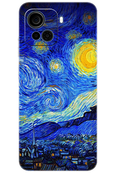 CASPER Via F30 Uyumlu Kılıf Desen Baskılı Silikon Starry Night Yıldızlı Gece STK:757 CP-lS2rleP