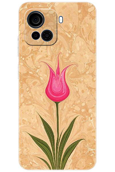 CASPER Via F30 Uyumlu Kılıf Desen Baskılı Silikon Lale Tasarım STK:544 CP-V8wyY8n
