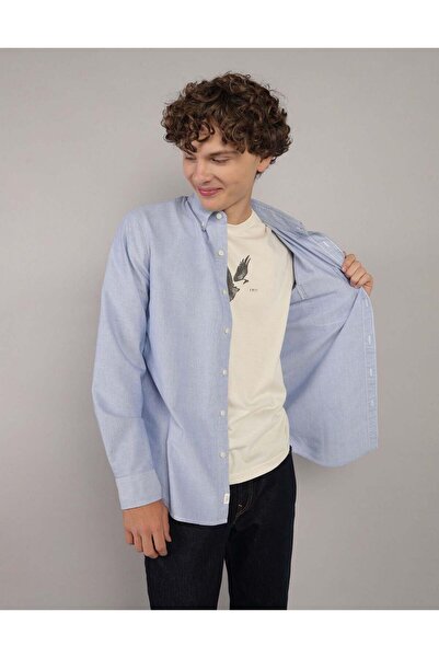 AMERICAN EAGLE AE Slim Fit Everyday Oxford Button-Up Shirt