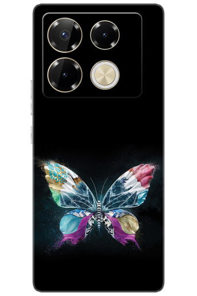 Ceppare iNfinix Note 40 PRO PLUS 5G (X6851B) Uyumlu Kılıf Desenli Silikon Kel...