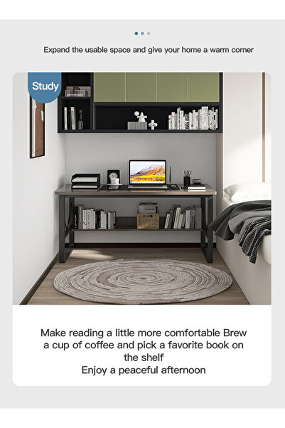 sharpdo Home Office Desk Computer Desk 100*60*70cm