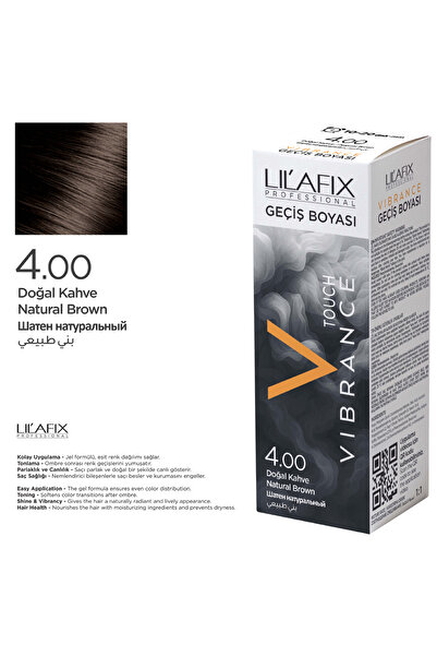 Lilafix Touch Vibrance Cila Boya 100 ml 4.00 Doğal Kahve