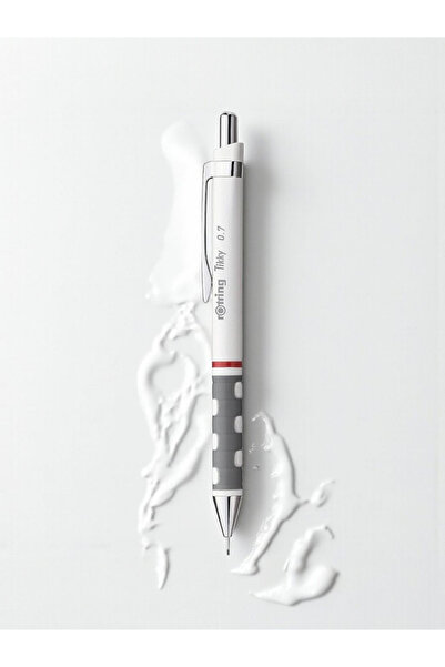 Rotring Tikky Mekanik Kurşun Kalem 0.7 mm Beyaz 1 adet kalem gönderilmektedir.