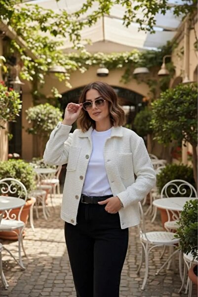 inpool Unisex, Shirt Collar, Double Pockets, Standard Fit, Woven Jacket Use589