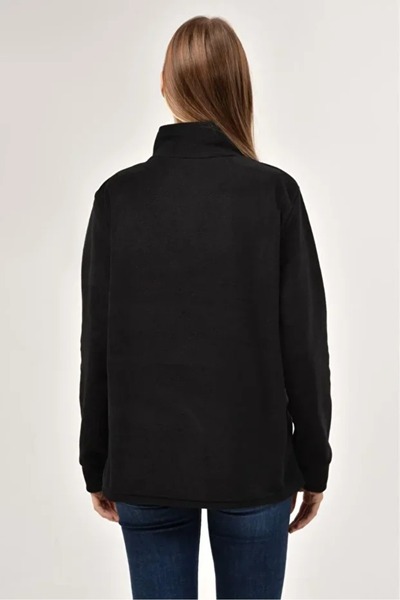 Bayram İş Elbiseleri Unisex Black Pocket Winter Fleece