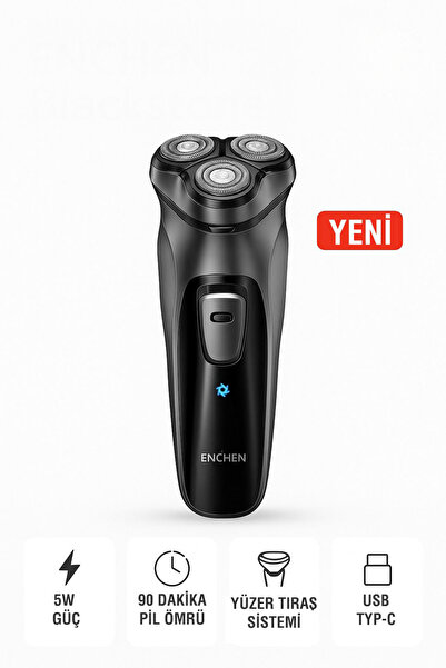 Genel Markalar Blackstone 3 Başlıklı Şarjlı Tıraş Makinesi – Erkek Bakım & Sa...