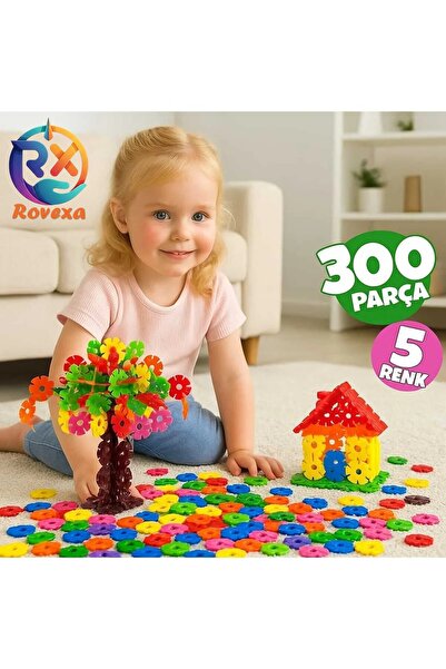 Rovexa Masterflakes Educational Locked Discs Stem Training Compatible 5 Color...