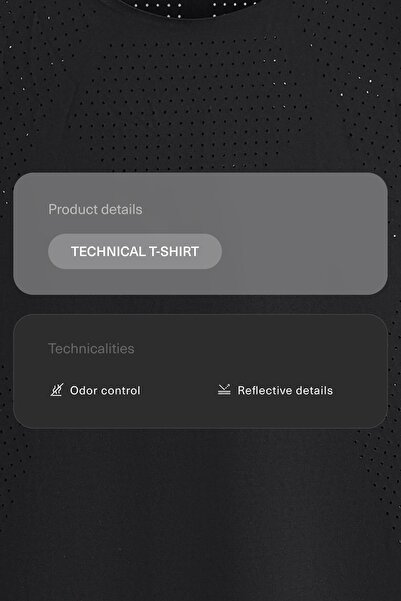 Oysho Kolsuz teknik t-shirt